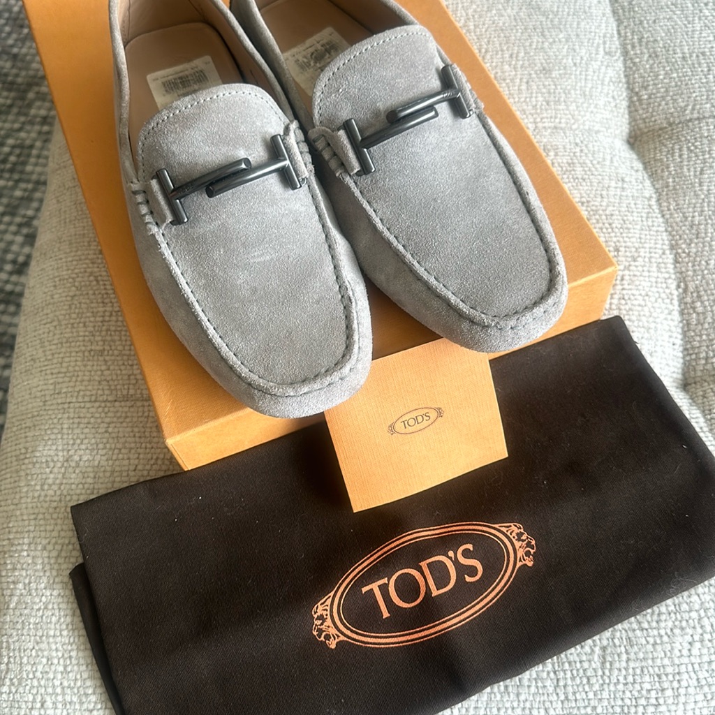 Tod’s Boat Suede Shoes Size 6.5 Men